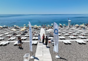 Büyükşehir’in Ekdağın Varyant altında ve Boğaçayı’nda hizmet veren plajları sezona hazır
